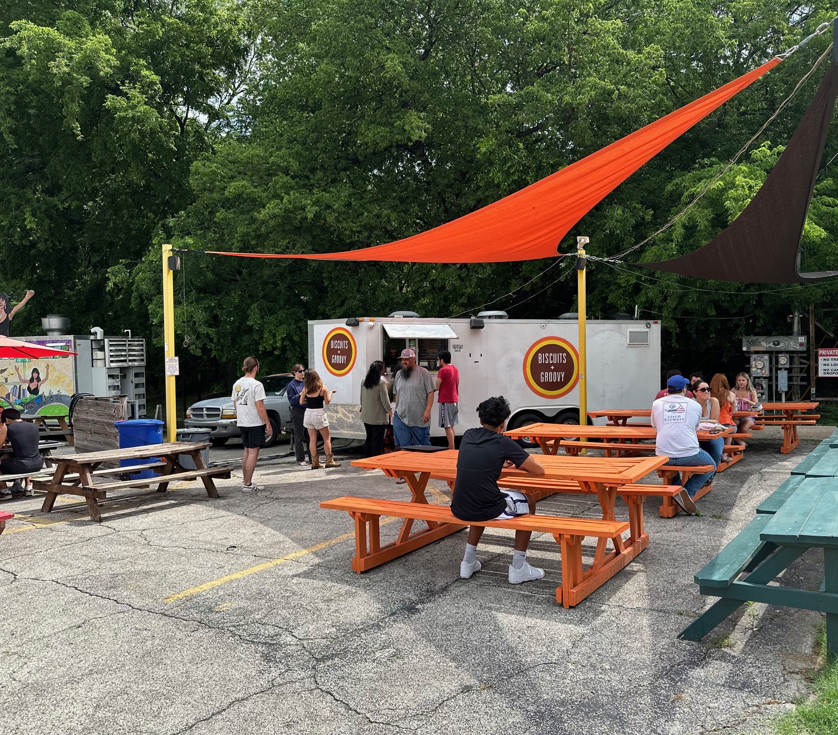 Biscuits + Groovy Barton Springs location – Austin breakfast food truck